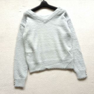 ミッシュマッシュ(MISCH MASCH)のミッシュマッシュ 袖ビジューふわふわフェザーニット　他3点セット(ニット/セーター)