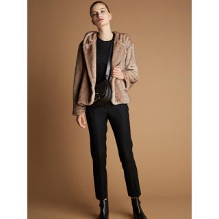 極美品 Theory luxe FAUX FUR MIRANDA 38