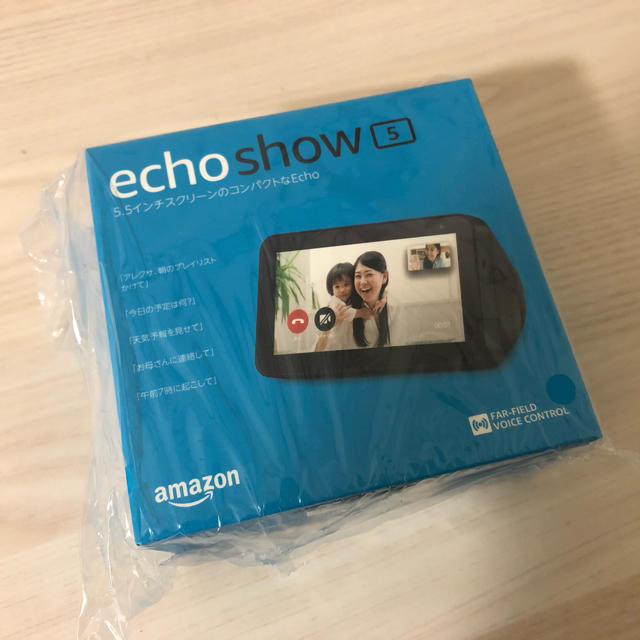 ECHO(エコー)のAmazon Echo Show 5 新品未開封 スマホ/家電/カメラのPC/タブレット(その他)の商品写真