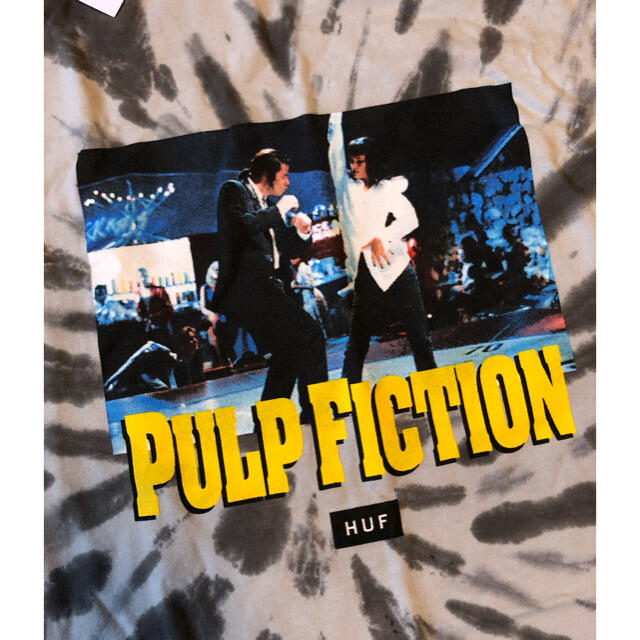 HUF(ハフ)のHUFxPULP FICTION ダンスシーン Tシャツ Lサイズ 新品 メンズのトップス(Tシャツ/カットソー(半袖/袖なし))の商品写真