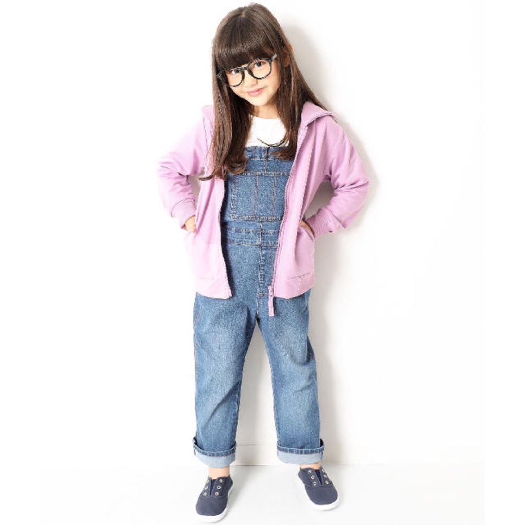 devirock(デビロック)のdevirock × global work パーカー&プリーツスカートセット キッズ/ベビー/マタニティのキッズ服女の子用(90cm~)(ジャケット/上着)の商品写真