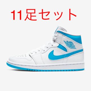 ナイキ(NIKE)のNIKE WMNS AIR JORDAN 1 MID UNC(スニーカー)