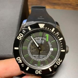 エドックス(EDOX)のエドックス　時計　機械式　自動巻　(腕時計(アナログ))