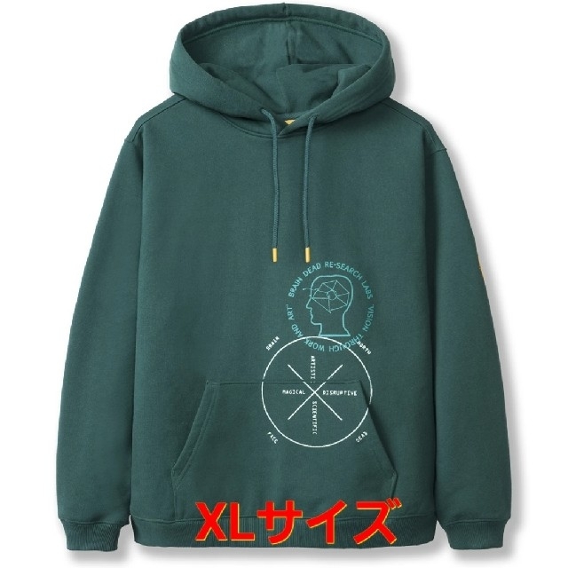 XLサイズ TNF Brain dead PO Hoodie （1） | hartwellspremium.com