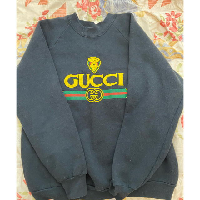 Gucci(グッチ)のGUCCI スウェット　古着 メンズのトップス(スウェット)の商品写真