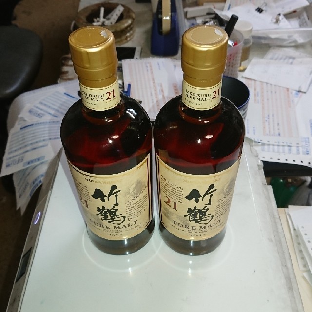 上品 竹鶴21年 700ml×2本 ウイスキー - cemher.com