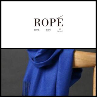 ロペ(ROPE’)のロペ ロイヤルブルー マフラー(マフラー/ショール)