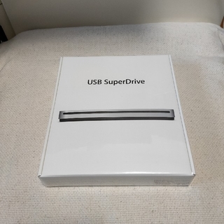 アップル(Apple)のApple USB SuperDrive 未使用・未開封(PC周辺機器)