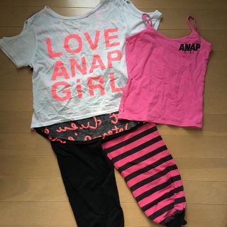 アナップキッズ(ANAP Kids)のANAP GIRL カットソーとパンツセット(パンツ/スパッツ)