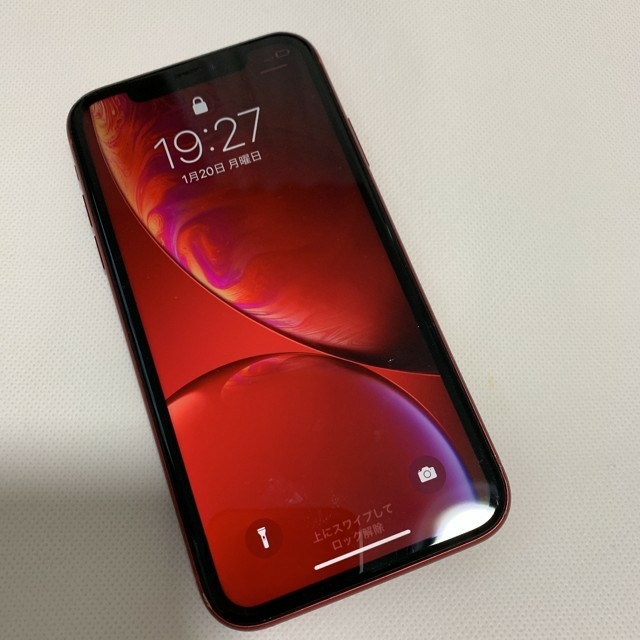 iPhone XR 64GB SIMフリー PRODUCT RED - スマートフォン本体