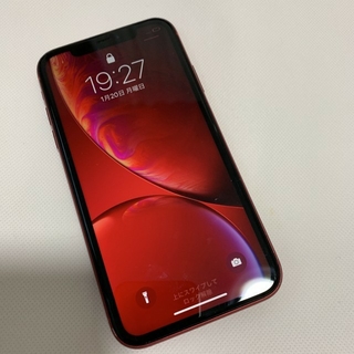 アイフォーン(iPhone)のiPhone XR 64GB SIMフリー PRODUCT RED(スマートフォン本体)