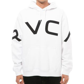 ルーカ(RVCA)の人気モデル! RVCA メンズ パーカー WHT S(パーカー)