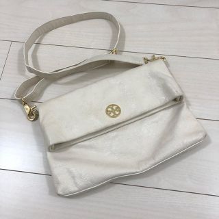 トリーバーチ(Tory Burch)のトリーバーチ　ショルダーバッグ　白色(ショルダーバッグ)