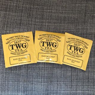 TWG 紅茶　バースのバラ　ティーバッグ　3個　バラ売り(茶)