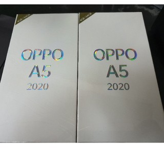 アンドロイド(ANDROID)のOPPO A5 2020 2台(スマートフォン本体)
