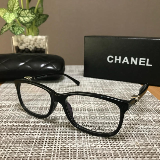 未使用品‼️CHANEL✨シャネル✰︎メガネ🎀フレーム 3234 最前線の 36.0 ...