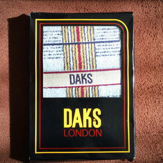 ダックス(DAKS)の新品／フェイスタオル　DAKS(タオル/バス用品)