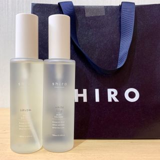 シロ(shiro)のyeym様専用です🌻　shiro  ボディコロン 2本セット ショッパー付き(香水(女性用))