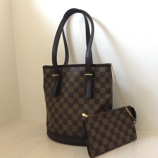 ルイヴィトン(LOUIS VUITTON)の【ももこ様お取り置き】ルイヴィトン　マレ　ハンドバッグ(ハンドバッグ)