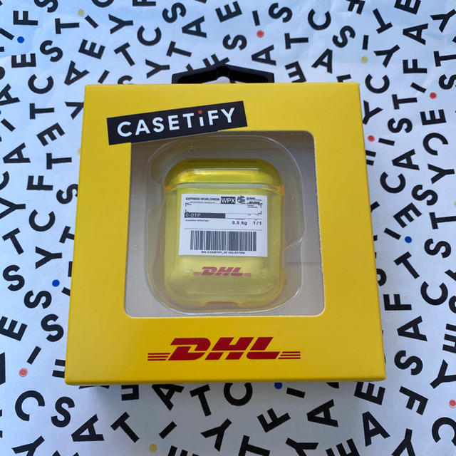 casetify×DHL AirPods case エアーポッドケース