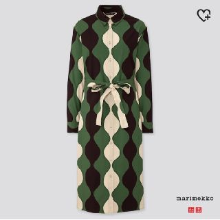 マリメッコ(marimekko)のMarimekko uniqlo ワンピース(ひざ丈ワンピース)