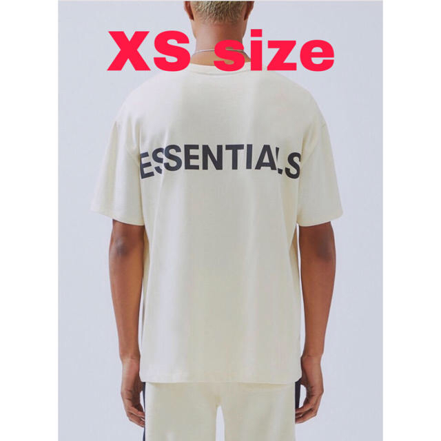 【ESSENTIALS】リフレクティブ ロゴ Tシャツ　XSサイズ