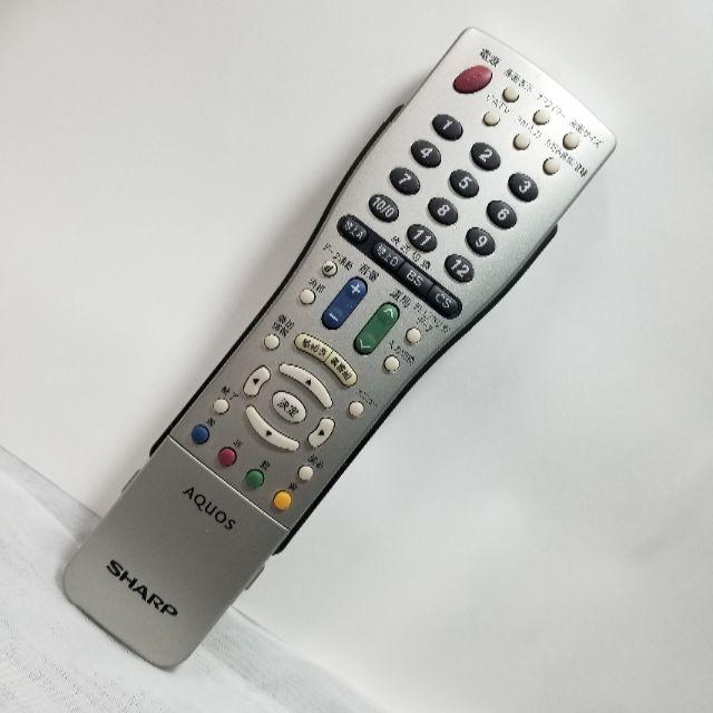 SHARP(シャープ)のSHARP シャープ テレビリモコン GA465WJSA スマホ/家電/カメラのテレビ/映像機器(その他)の商品写真