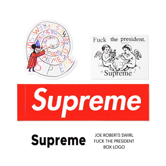 Supreme(シュプリーム)のSupreme ステッカー 自動車/バイクのバイク(ステッカー)の商品写真