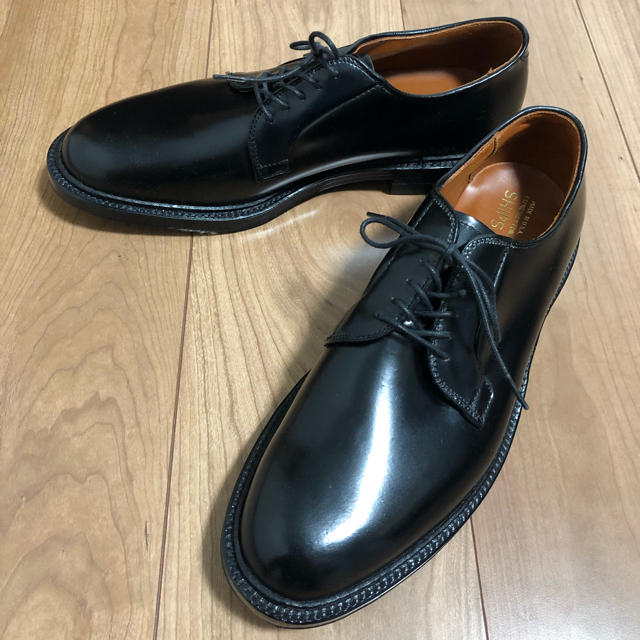 Alden 9901 ブラック 8D シップス-