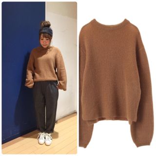 ダブルクローゼット(w closet)のw closet ボトルネック プルオーバー ニット カスタネ ユニクロ(ニット/セーター)