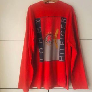 トミーヒルフィガー(TOMMY HILFIGER)のデカロゴ VETEMENTS × TOMMY HILFIGER スウェットシャツ(スウェット)