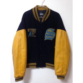 stussy スタジャン big4の通販 by しし｜ステューシーならラクマ