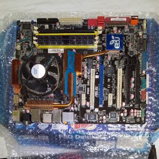 エイスース(ASUS)のASUS P5Q+Q9400(PCパーツ)