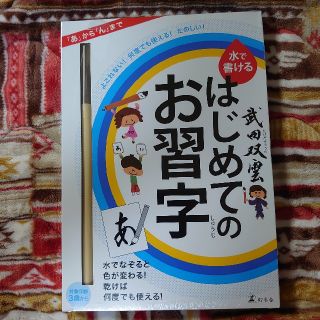 ゲントウシャ(幻冬舎)の武田双雲 水で書ける！はじめてのお習字(知育玩具)