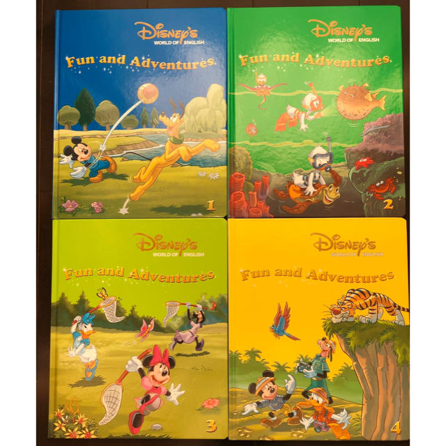 Disney - dwe ファンアンドアドベンチャー4冊の通販 by maa's shop