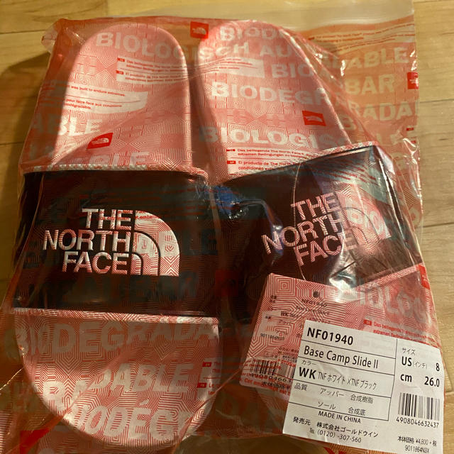 THE NORTH FACE(ザノースフェイス)の新品★ノースフェイス　シャワーサンダル26 メンズの靴/シューズ(サンダル)の商品写真