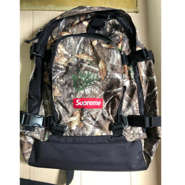 メンズSupreme 19FW backpack camo カモ