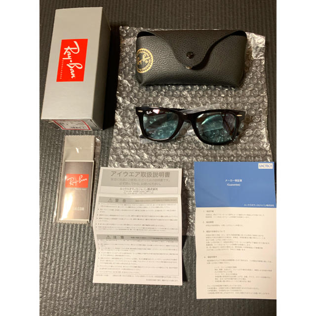 Ray-Ban(レイバン)のレイバン WAYFARER RB2140F 901/64 52 グランメゾン東京 メンズのファッション小物(サングラス/メガネ)の商品写真