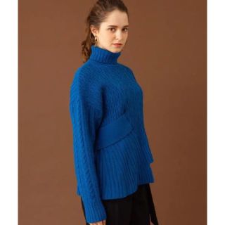 アメリヴィンテージ(Ameri VINTAGE)の完売！新品未使用 UNITED TOKYO ミックスケーブルニット(ニット/セーター)