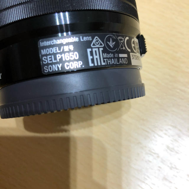 SELP1650 ブラック　レンズ　SONY ジャンク品 2