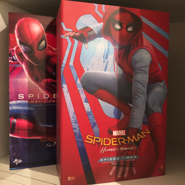 ホットトイズ　マーベル　スパイダーマン  アイアンマン