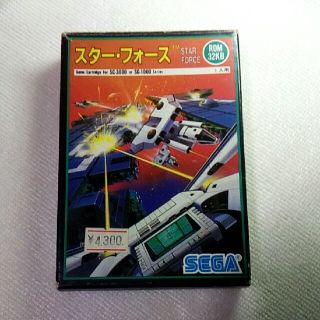 セガ(SEGA)のスターフォース　SCー3000/SGー1000(家庭用ゲームソフト)