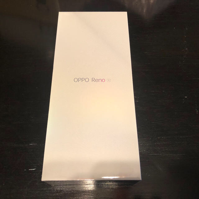 新品 OPPO Reno A 64GB ブルー CPH1983BLスマートフォン/携帯電話