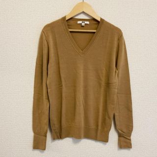 ユニクロ(UNIQLO)のユニクロ エクストラファインメリノVネックセーター(ニット/セーター)