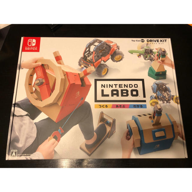Nintendo Switch(ニンテンドースイッチ)の新品 Nintendo Labo Drive Kit  Toy-Con03 エンタメ/ホビーのゲームソフト/ゲーム機本体(家庭用ゲームソフト)の商品写真