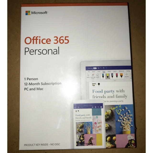 Microsoft(マイクロソフト)のOffice365 Personal (solo) スマホ/家電/カメラのPC/タブレット(その他)の商品写真