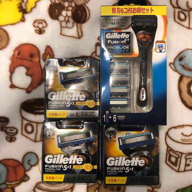 Gillette ジレット　替刃付　プログライド　髭剃り