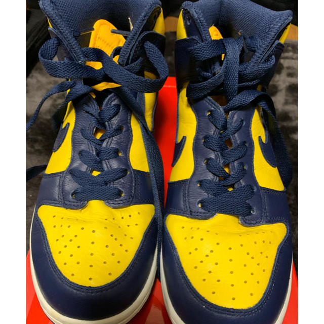 NIKE(ナイキ)のNIKE dunk high Michigan メンズの靴/シューズ(スニーカー)の商品写真