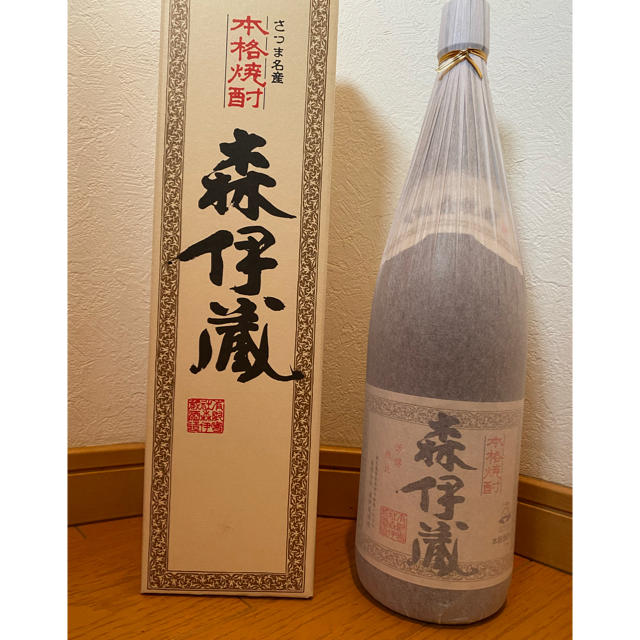 森伊蔵 かめ壺焼酎 本格焼酎 1800ml 化粧箱付 の通販 by ひろゴール's shop｜ラクマ