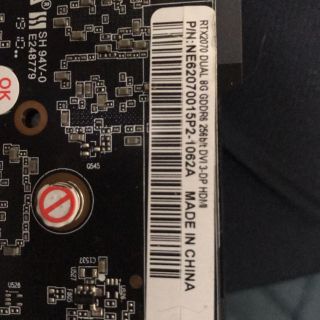 （かずのこ様専用）Palit RTX2070 GDDR6 8G(PCパーツ)